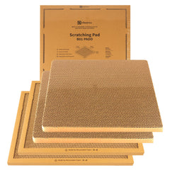 IRRESTRICO cat scratching pad board double-sided for longer scratching surface