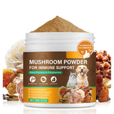 IRSRDOQU Mushroom Powder Bottle for Dogs and Cats with gentle immune support.