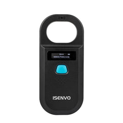 ISENVO Pet Microchip Scanner front view for quick ID checks