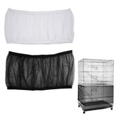 ISMARTEN seed catcher 2-pack on a bird cage for mess-free feeding.