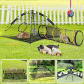 ITENT cat tent quick setup for easy use indoors or outdoors.