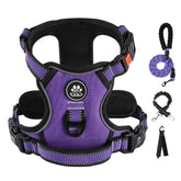IVY&LANE No Pull Harness with front clip for small dogs, easy on and off.