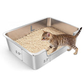IXARO Low Entry Litter Box front entry for easy access for kittens and seniors.