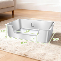 IXARO open design provides clear view to reduce pet anxiety.