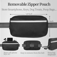 iYoShop dual padded handles provide comfortable grip on long jogs