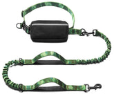 iYoShop hands free dog leash with zipper pouch for secure storage during walks