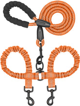 iYoShop Dual Dog Leash with 360° swivel clasp for tangle-free walks and smooth turning.