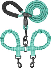 iYoShop Dual Dog Leash with 360° swivel clasp for tangle-free walks.