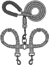 iYoShop Dual Dog Leash with 360-degree swivel prevents tangles during walks