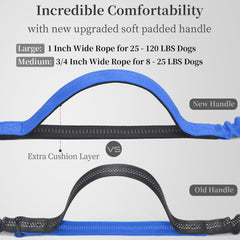iYoShop durable bungee absorbs pulls for smoother runs