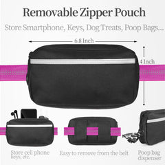 iYoShop leash with dual padded handles and bungee for comfortable control