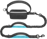 iYoShop hands-free dog leash with zipper pouch for quick storage during walks