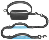 iYoShop hands-free dog leash with zipper pouch for secure essentials during walks