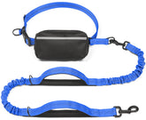 iYoShop hands-free dog leash with zipper pouch for convenient storage during walks