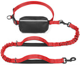 iYoShop hands-free leash with zipper pouch keeps essentials close during walks