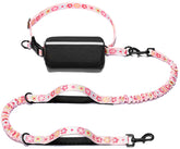 iYoShop hands-free leash with zip pouch for easy essentials during walks