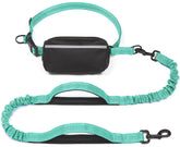 iYoShop hands-free leash with zipper pouch for easy phone and key access during walks