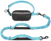 iYoShop Hands Free Leash with zipper pouch keeps essentials handy during walks
