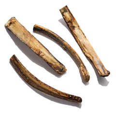 Jack&Pup beef bone close-up shows natural flavor and texture.
