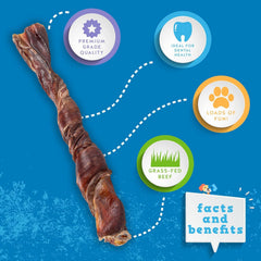 Jack&Pup single-ingredient dog chew label emphasizing simple ingredients