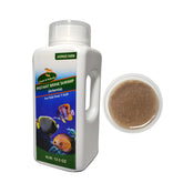 JADINGSFARM Brine Shrimp Food bottle showing high-protein liquid diet for tropical fish