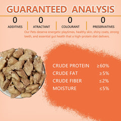 Training reward with JADINGSFARM freeze-dried chicken heart treats for dogs