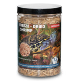 JADINGSFARM freeze-dried river shrimp bottle close-up highlighting freshness and resealable jar