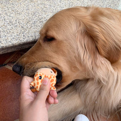 Jalousie plush dog toy soft fabric texture suitable for indoor play