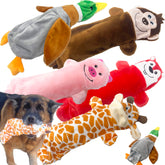 Jalousie bottle insert opening dog toy for interactive play