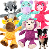 Jalousie dog squeaky toy multipack promotes interactive play and canine engagement