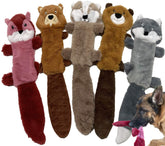 Jalousie beaver squeaky dog toy with durable liner for interactive play.