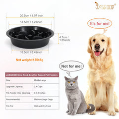 JASGOOD easy-clean replacement bowl with two-use functionality for versatility.