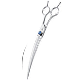JASON curved dog grooming scissors 8in for precise shaping