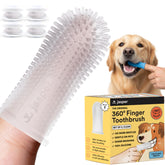Jasper 360-degree dog teeth cleaning for thorough reach and cleaner teeth