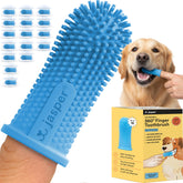 Jasper dog toothbrush with 360-degree cleaning covers all surfaces for comprehensive care.