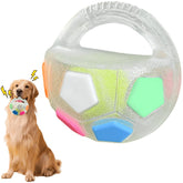 Jatmira tough ball toy 7in with squeaker for aggressive chewers