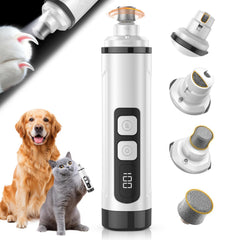 Javtoku dog nail grinder with LED light for precise trimming.