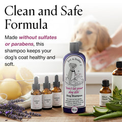 Jax N Daisy label closeup highlighting natural essential oils and soothing ingredients