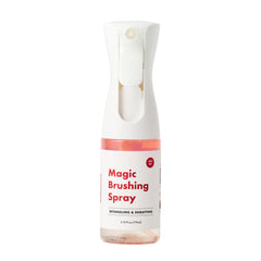 JAYU PET Magic Brushing Spray bottle close-up shows premium grooming formula