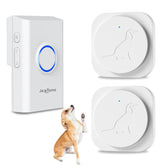 JeaTone dog door bell front view for easy training