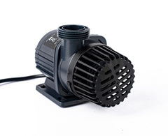 Jebao Jecod DCP-2500 installation image highlights easy hose connections and flexible mounting.