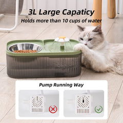 JEERAMIA quadruple filtration system cleans water and reduces odor for hydration