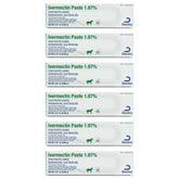 Jeffers Ivermectin Paste 1.87% bottle for broad parasite protection in horses.