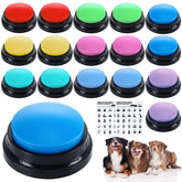 Jerify 16-pcs voice buttons packaging showing color variety for training
