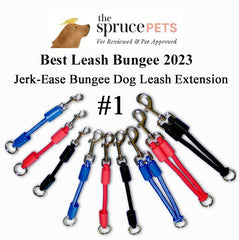 JERK-EASE universal leash extension fits any leash and harness