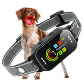 JEUJE dog bark collar front view for discreet home training