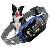 Jeuje Dog Bark Collar side profile shows slim, comfortable daily wear.