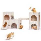 Jevnd large hamster hideout exterior, ideal for social play and exploration