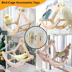Jevnd Twelve-Cm Perches: suitable for parakeets, cockatiels, and conures.