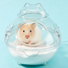 JFWOD hamster bath sand packaging side view in the two-bag set